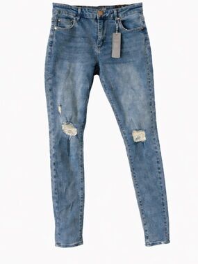 Tractr Mid Rise Slim Distressed Jeans NWT size 2 / 26